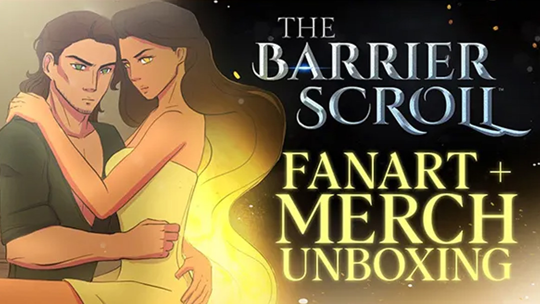 Animation Fanart and The Barrier Scroll‬ Merch Unboxing! | with Magiclands