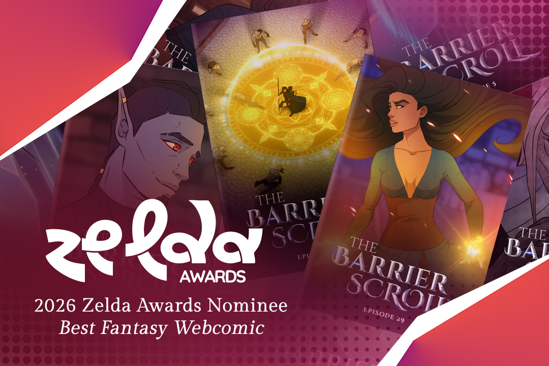 The Barrier Scroll is a Zelda Awards Nominee!